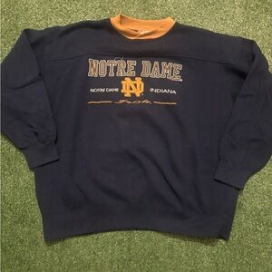 Vintage 90’s Nutmeg Mills Notre Dame Crewneck